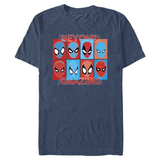 Men's Marvel Spidey Squares Beyond T-Shirt