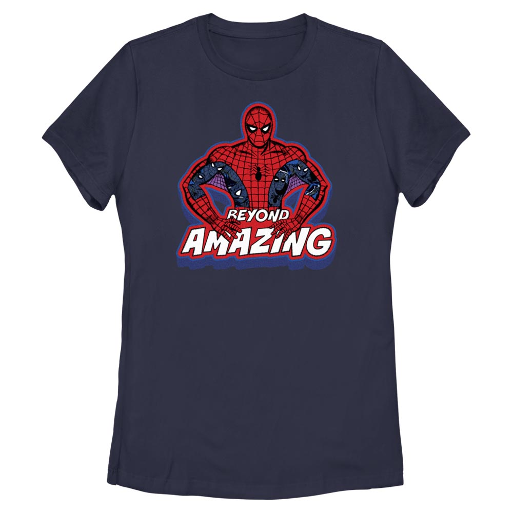 Women's Marvel Spidey Pose Beyond T-Shirt