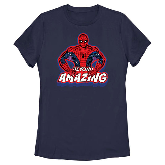 Women's Marvel Spidey Pose Beyond T-Shirt