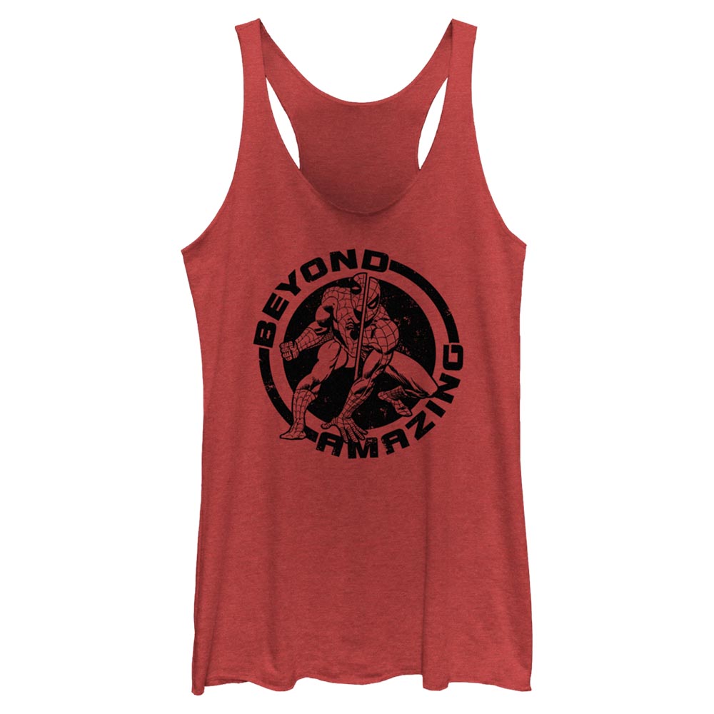 Junior's Marvel Circle Beyond Amazing Tank Top