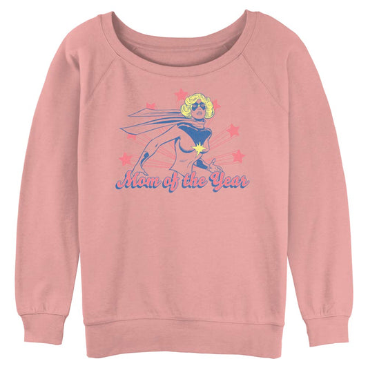 Junior's Marvel Mom Of The Year Raglan Pullover