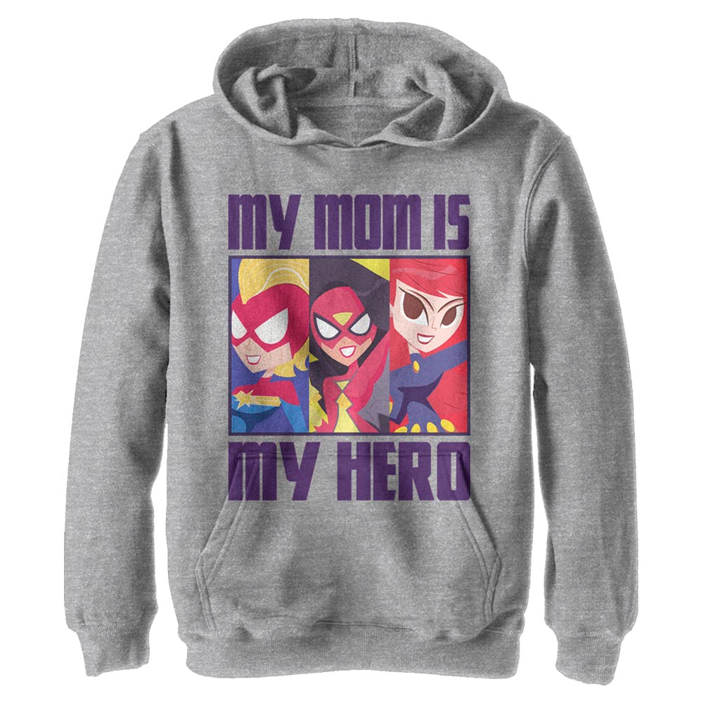 Boy's Marvel Hero Mom Boxup Lightweight Hoodie
