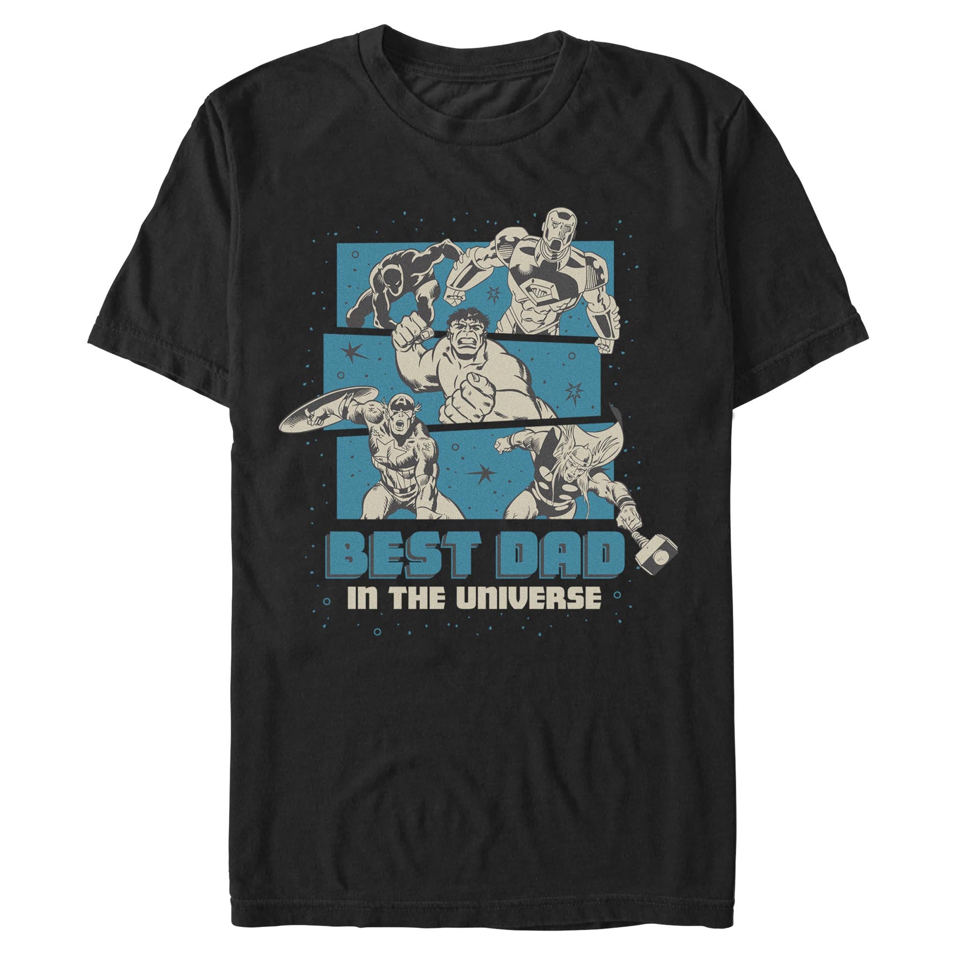 Men's Marvel Best Dad T-Shirt