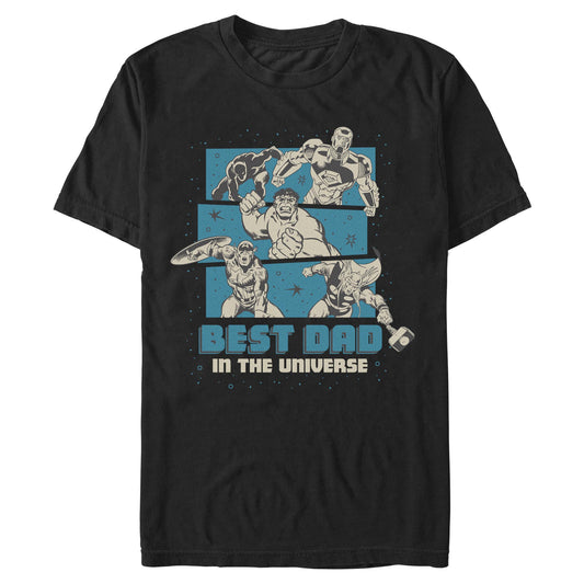 Men's Marvel Best Dad T-Shirt