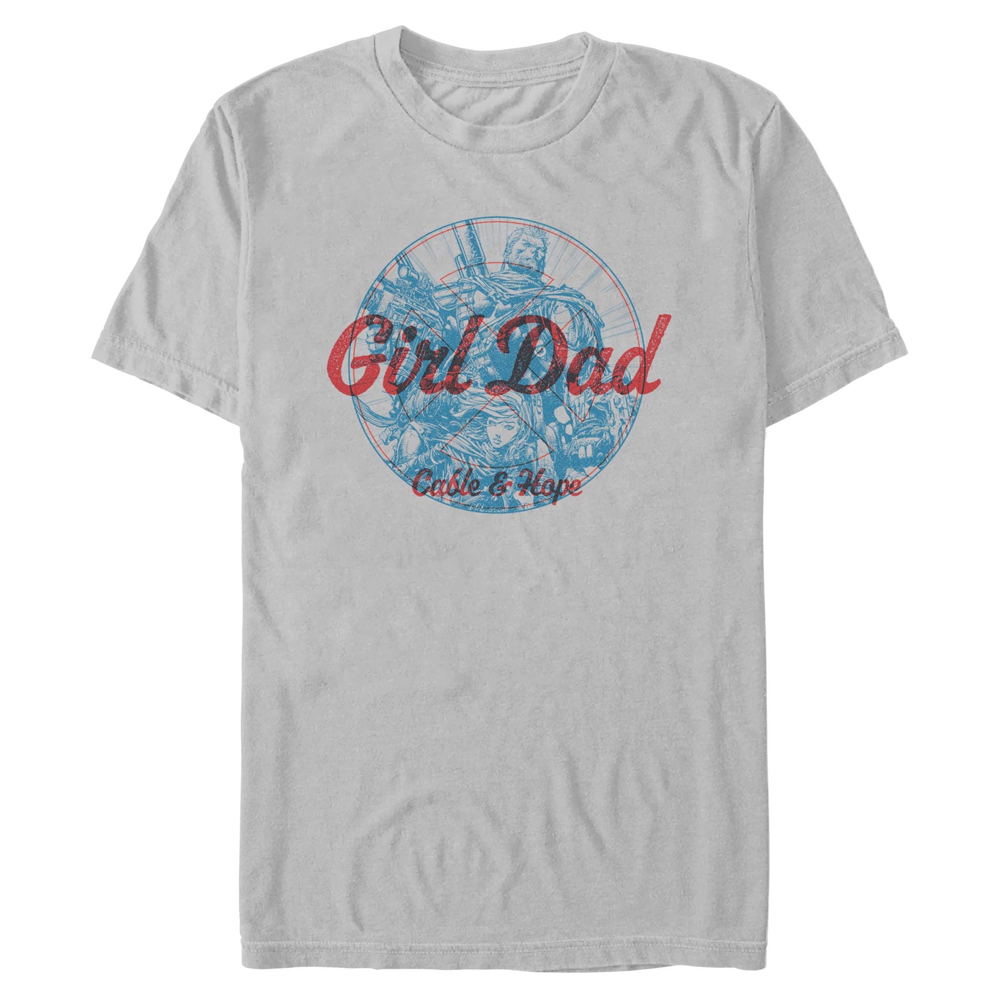Men's Marvel Girl Dad T-Shirt