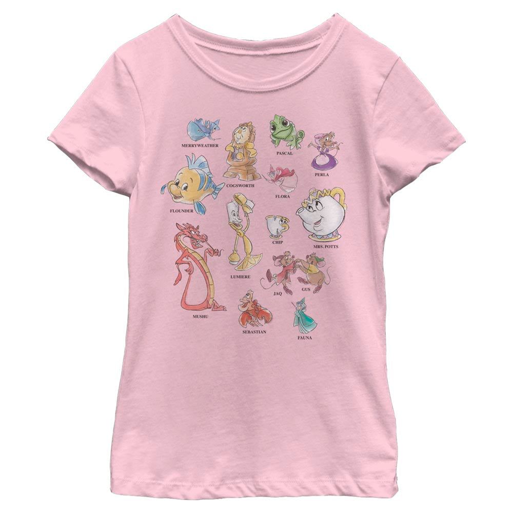 Girl's Disney Princess Sidekicks T-Shirt