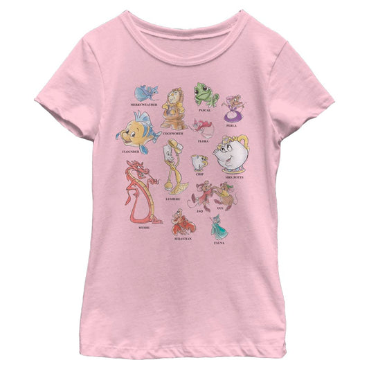 Girl's Disney Princess Sidekicks T-Shirt