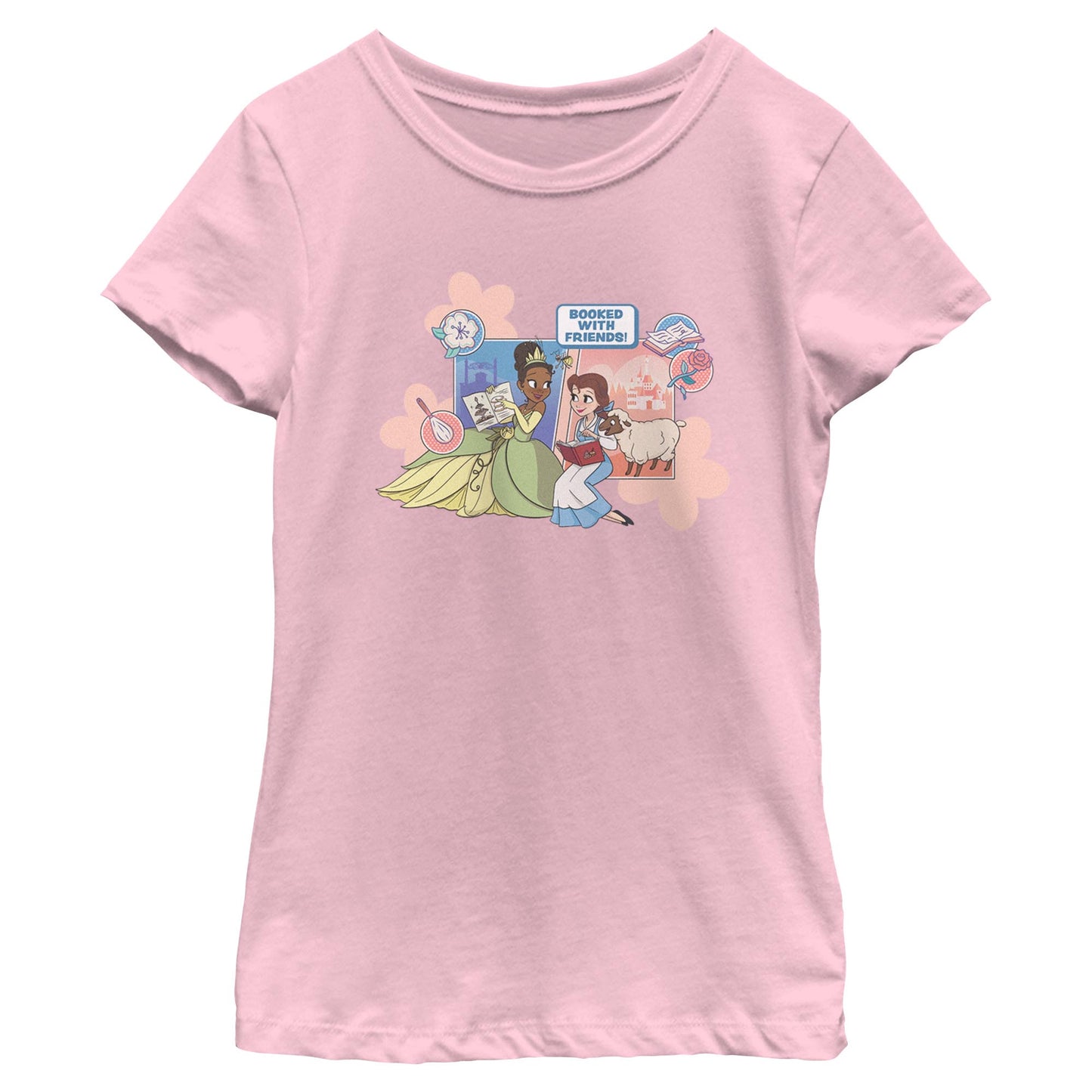 Girl's Disney Booked With Friends T-Shirt