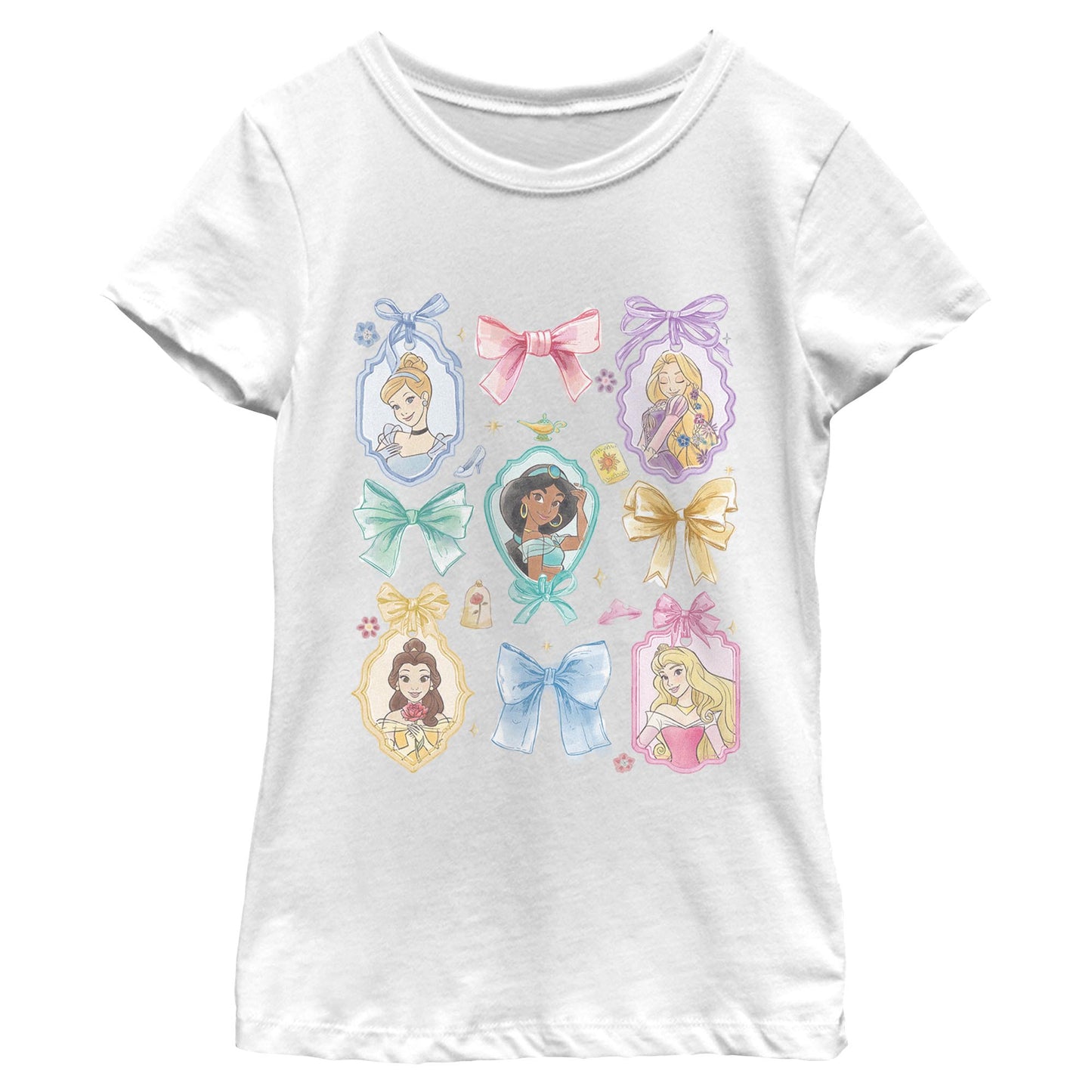 Girl's Disney Multi Bow T-Shirt