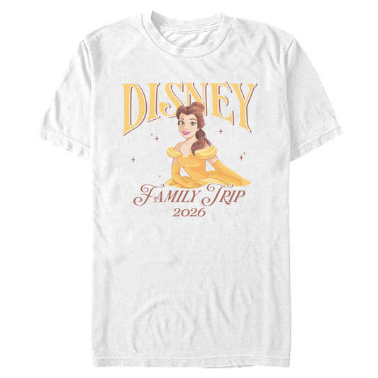 Men's Disney Belle Family Trip T-Shirt