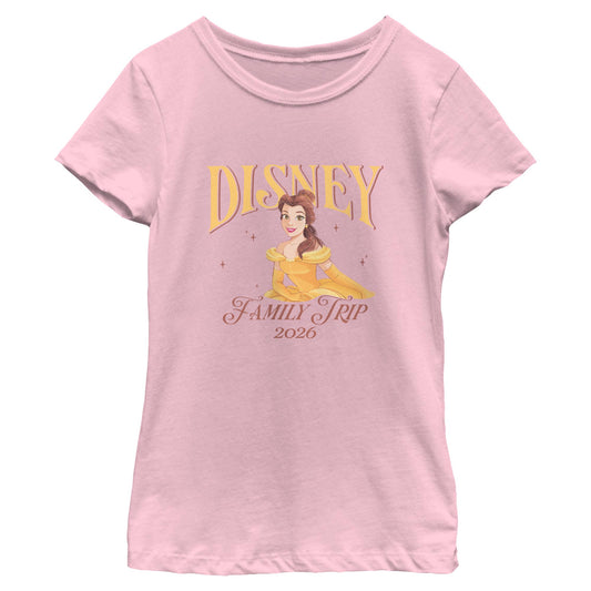 Girl's Disney Belle Family Trip T-Shirt