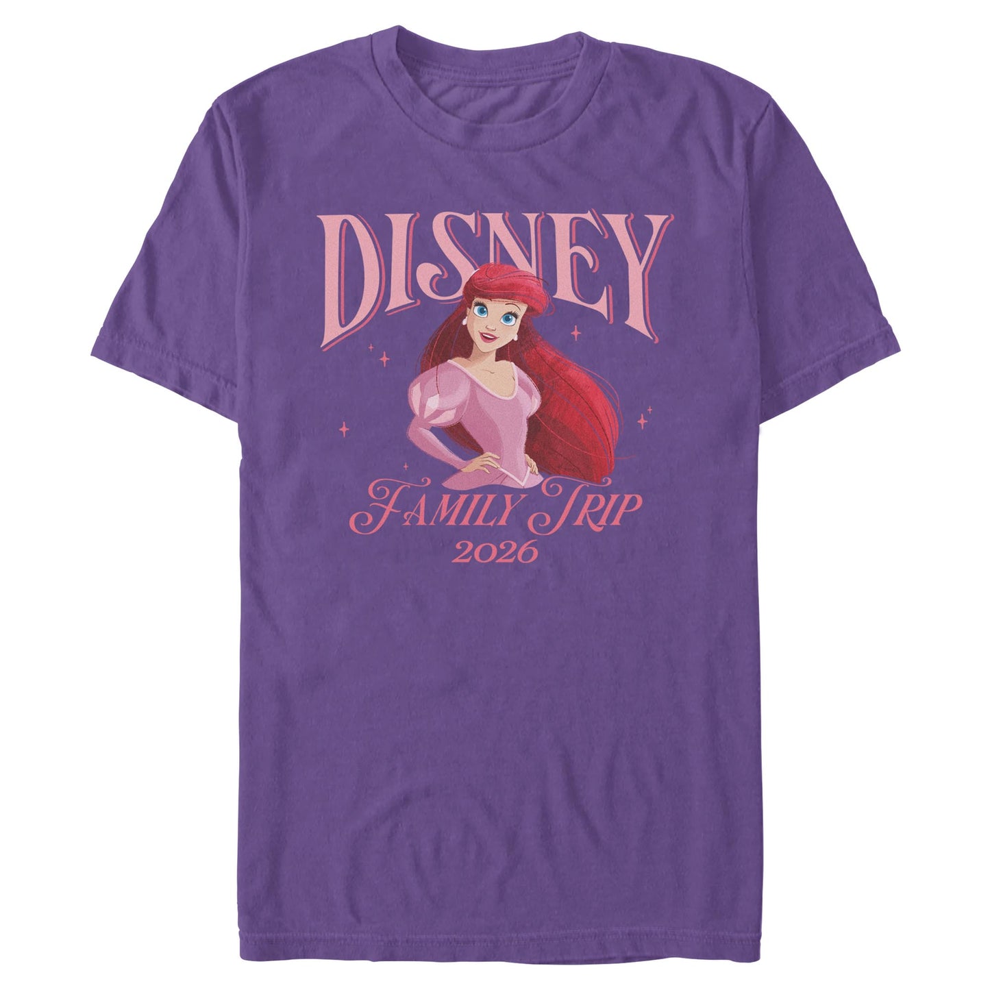 Men's Disney Ariel Family Trip T-Shirt