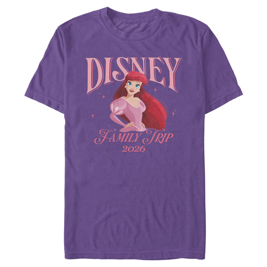 Men's Disney Ariel Family Trip T-Shirt