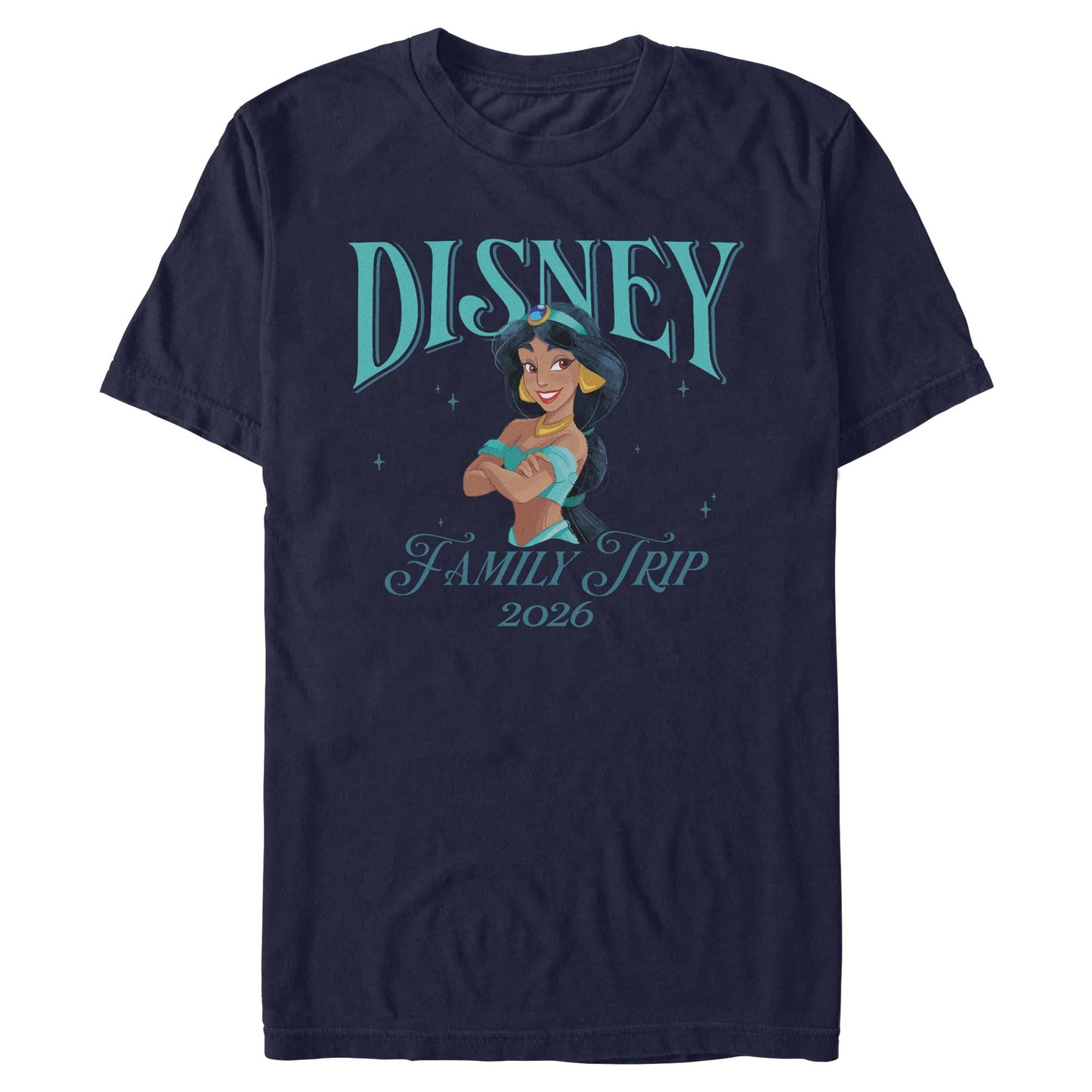 Men's Disney Jasmine Family Trip T-Shirt