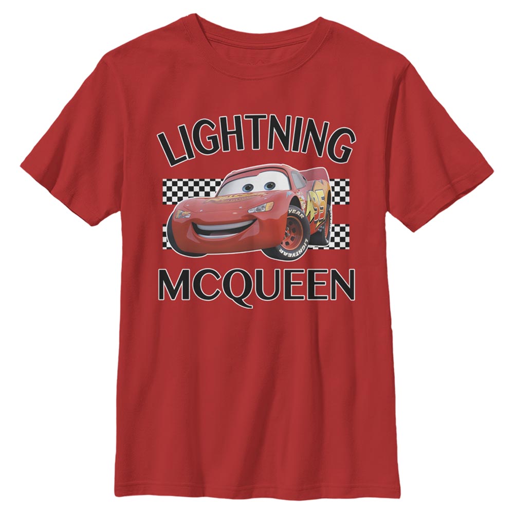 Boy's Pixar Lightning Mcqueen T-Shirt