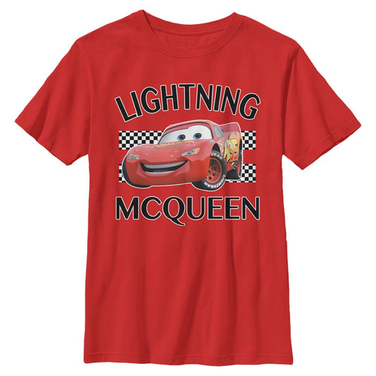 Boy's Pixar Lightning Mcqueen T-Shirt