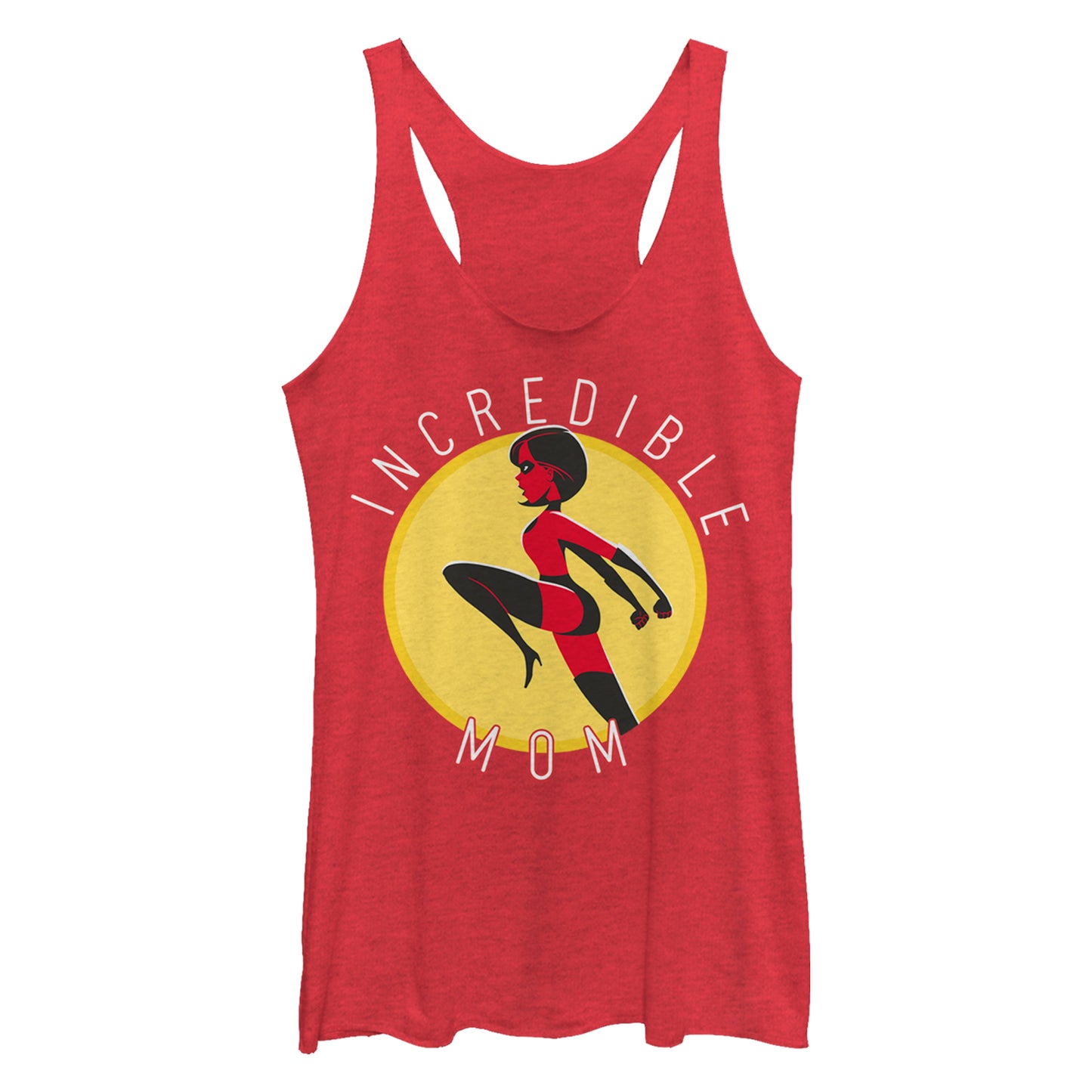 Junior's Pixar Incredible Mom Circle Tank Top