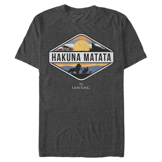 Men's Disney Hakuna Matata Emblem T-Shirt