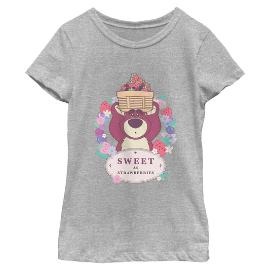 Girl's Disney Sweet As Strawberries T-Shirt
