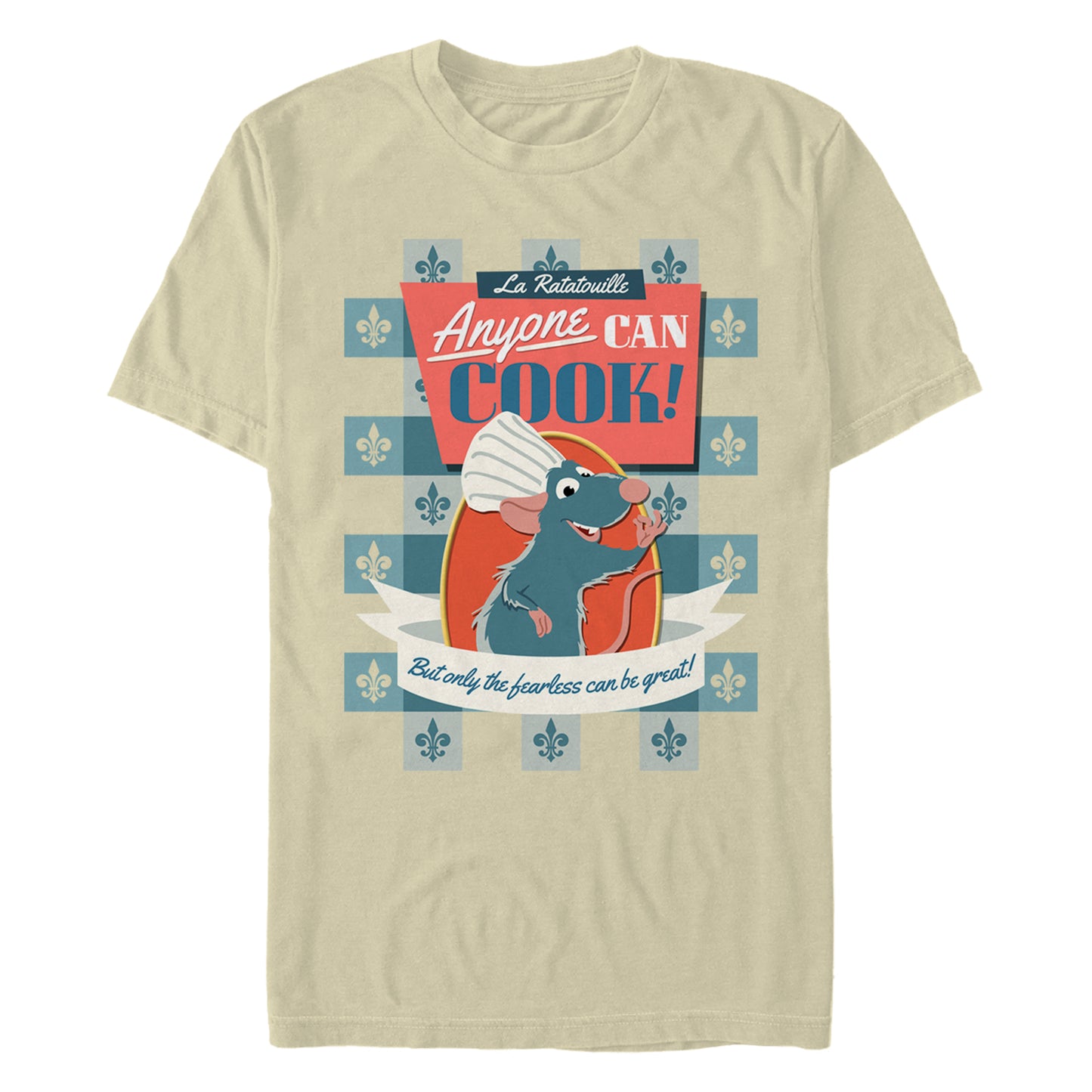 Men's Disney Ratatouille Cookbook T-Shirt