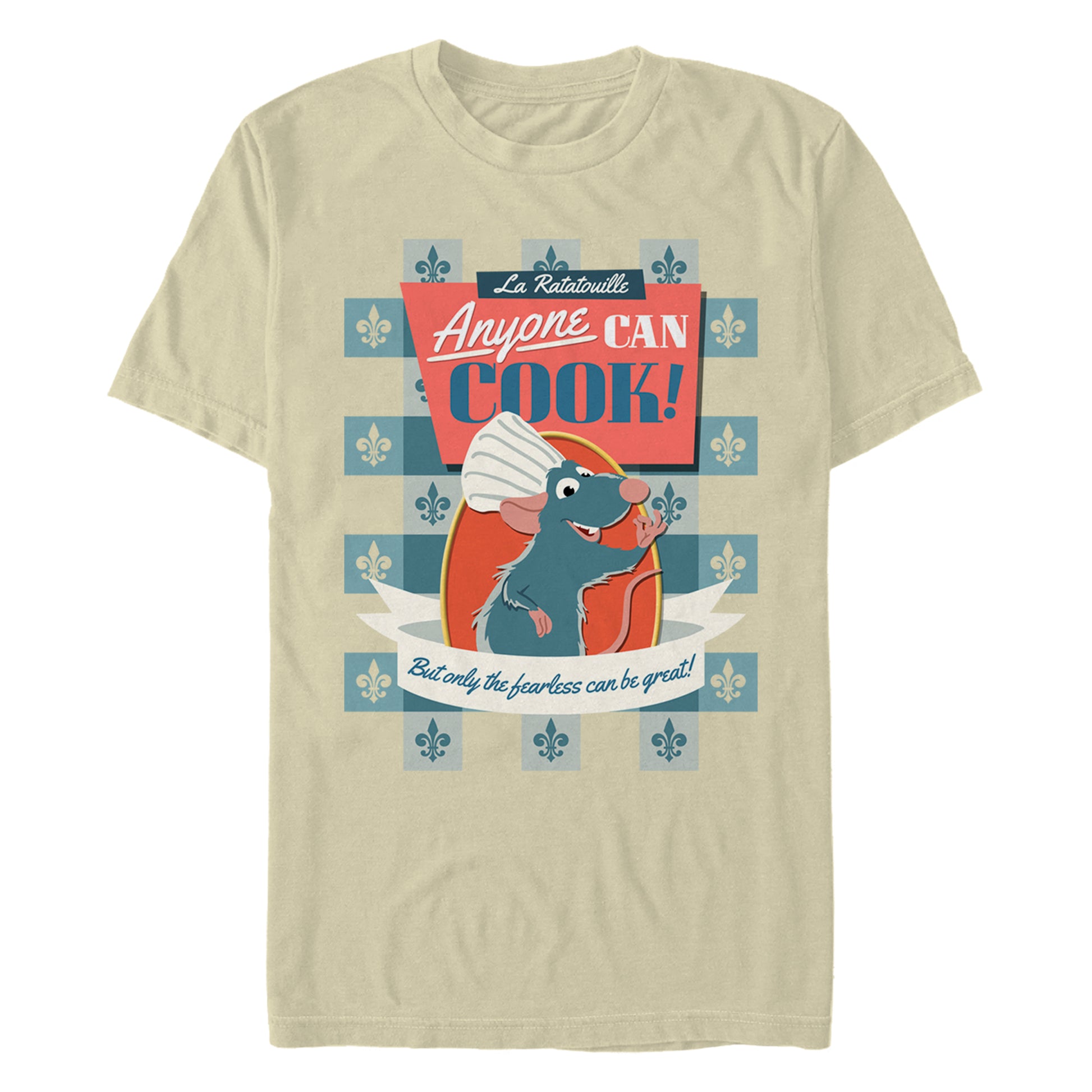 Men's Disney Ratatouille Cookbook T-Shirt
