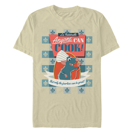 Men's Disney Ratatouille Cookbook T-Shirt