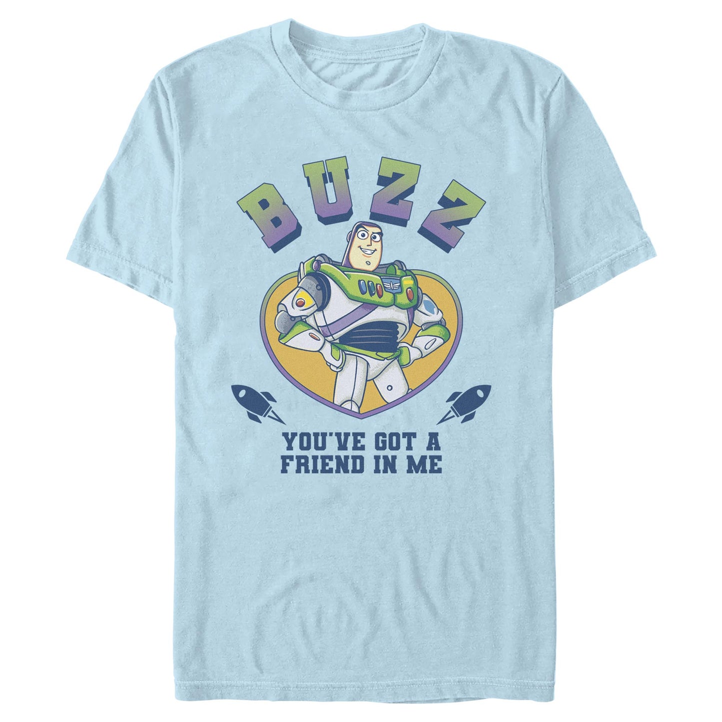 Men's Disney Buzz Heart T-Shirt