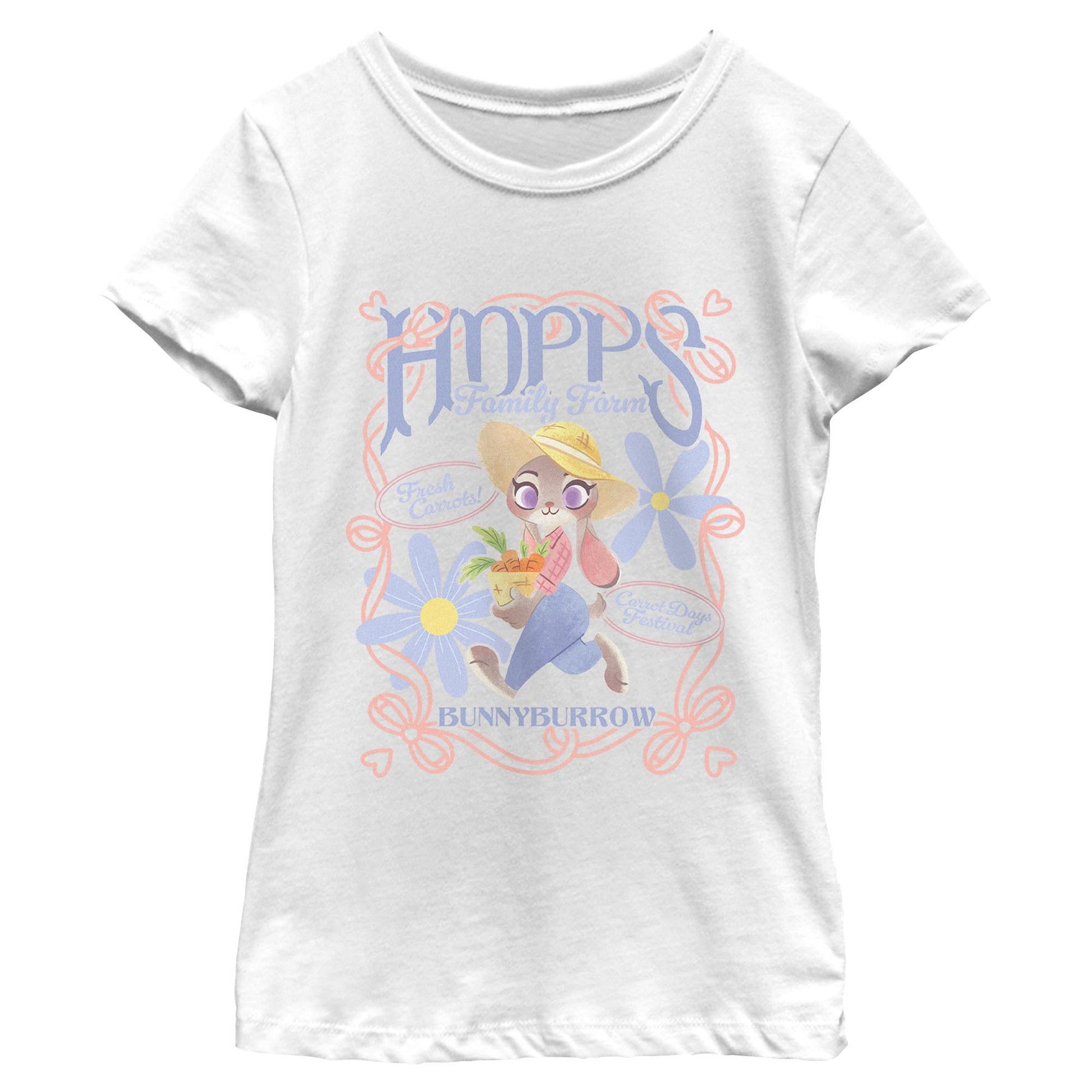Girl's Disney Hopps Family Farm T-Shirt