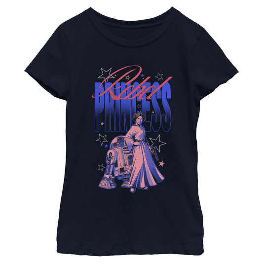 Girl's Star Wars Rebel Princess Stars T-Shirt