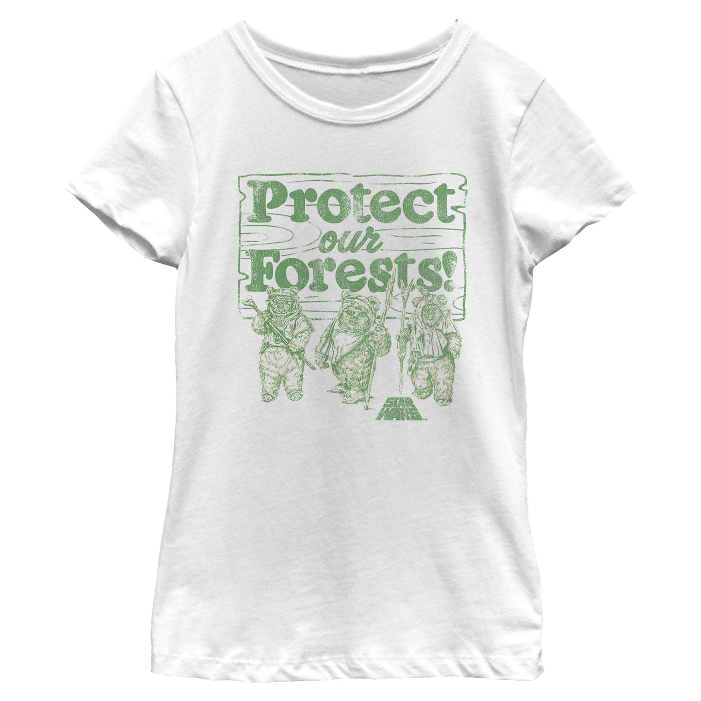 Girl's Star Wars Protect Our Forests T-Shirt