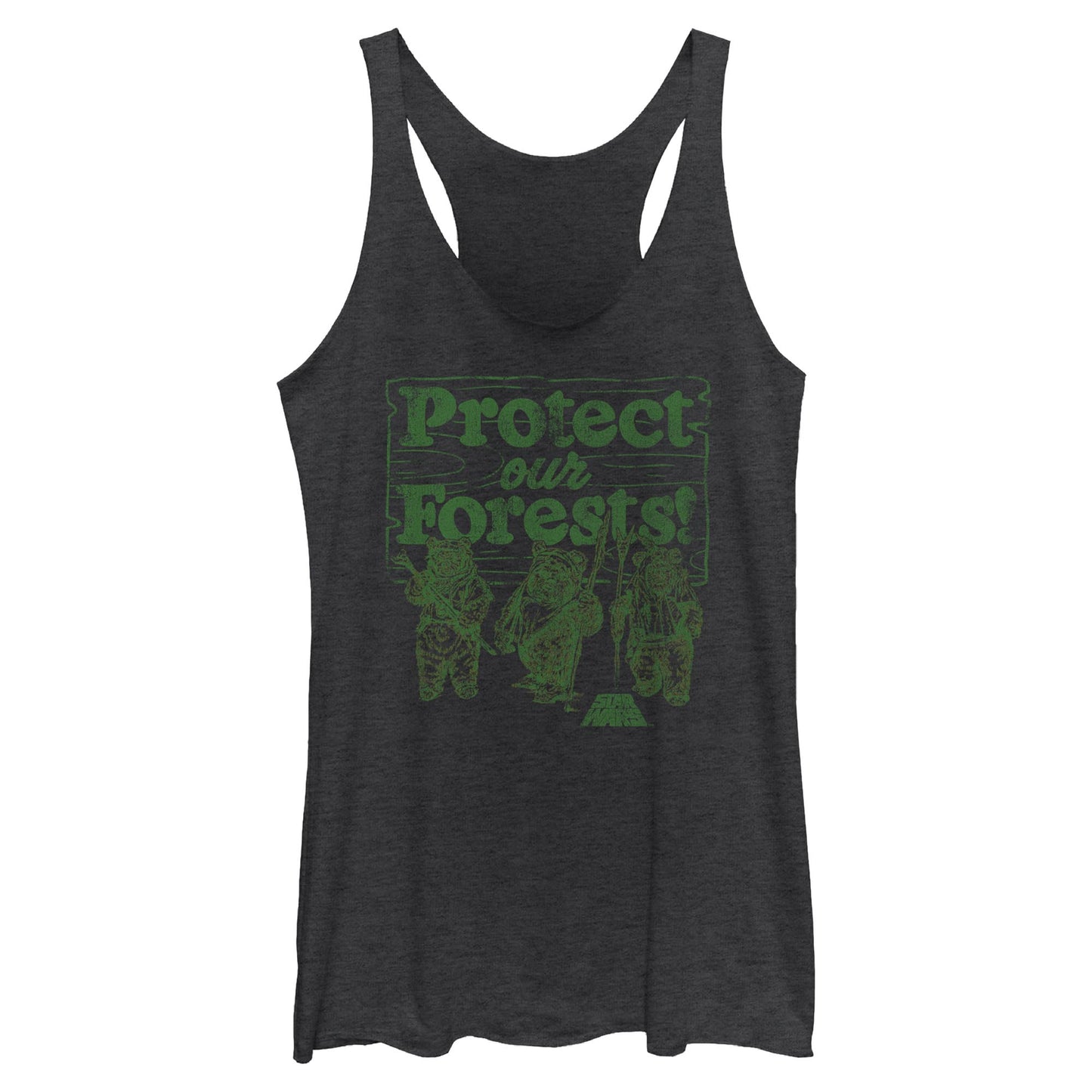 Junior's Star Wars Protect Our Forests Tank Top