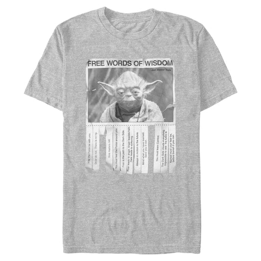 Men's Star Wars Words Of Wisdom T-Shirt
