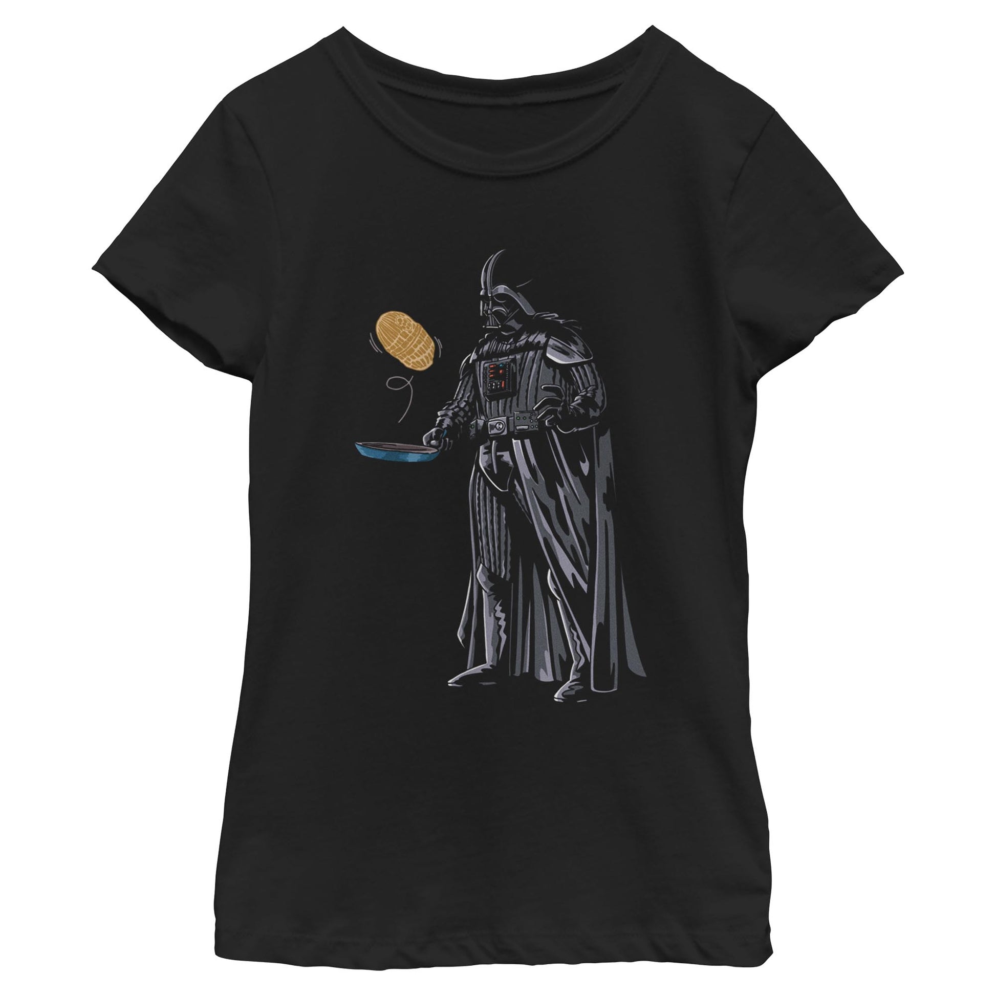 Girl's Star Wars Death Star Pancake T-Shirt