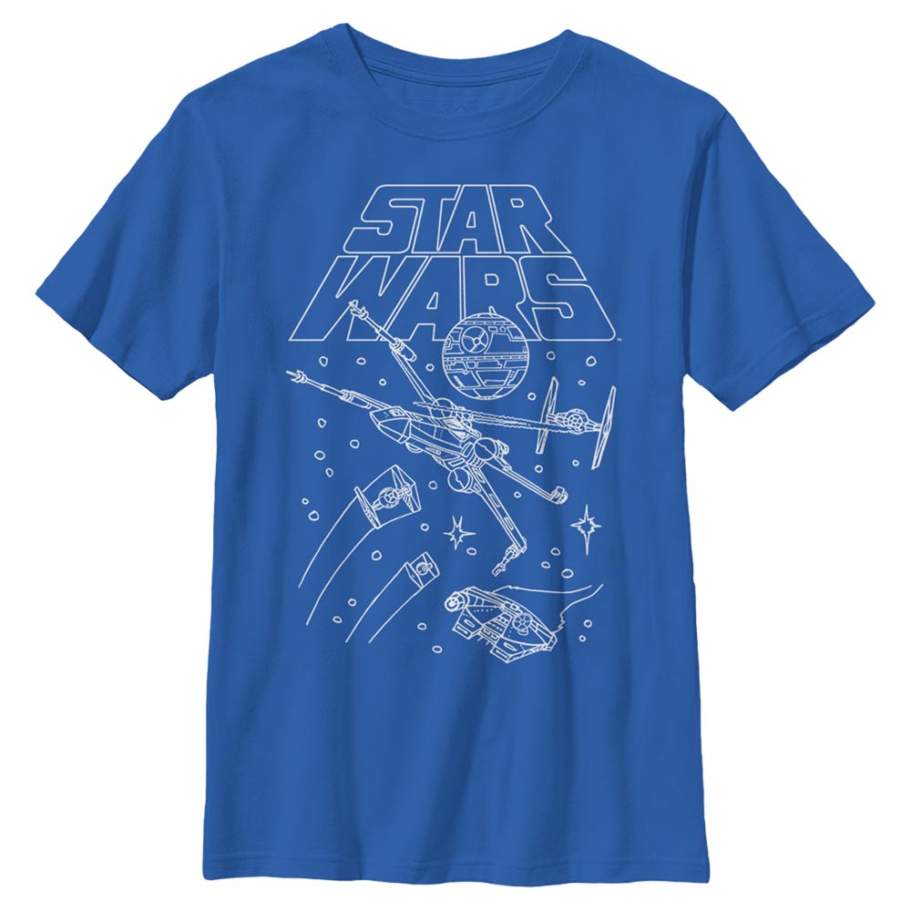 Boy's Star Wars Turn And Burn T-Shirt
