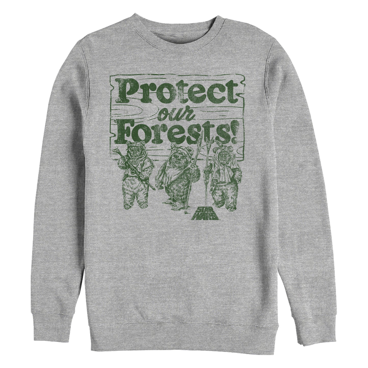 Men's Star Wars Protect Our Forest Sweatshirt