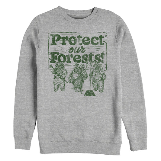 Men's Star Wars Protect Our Forest Sweatshirt