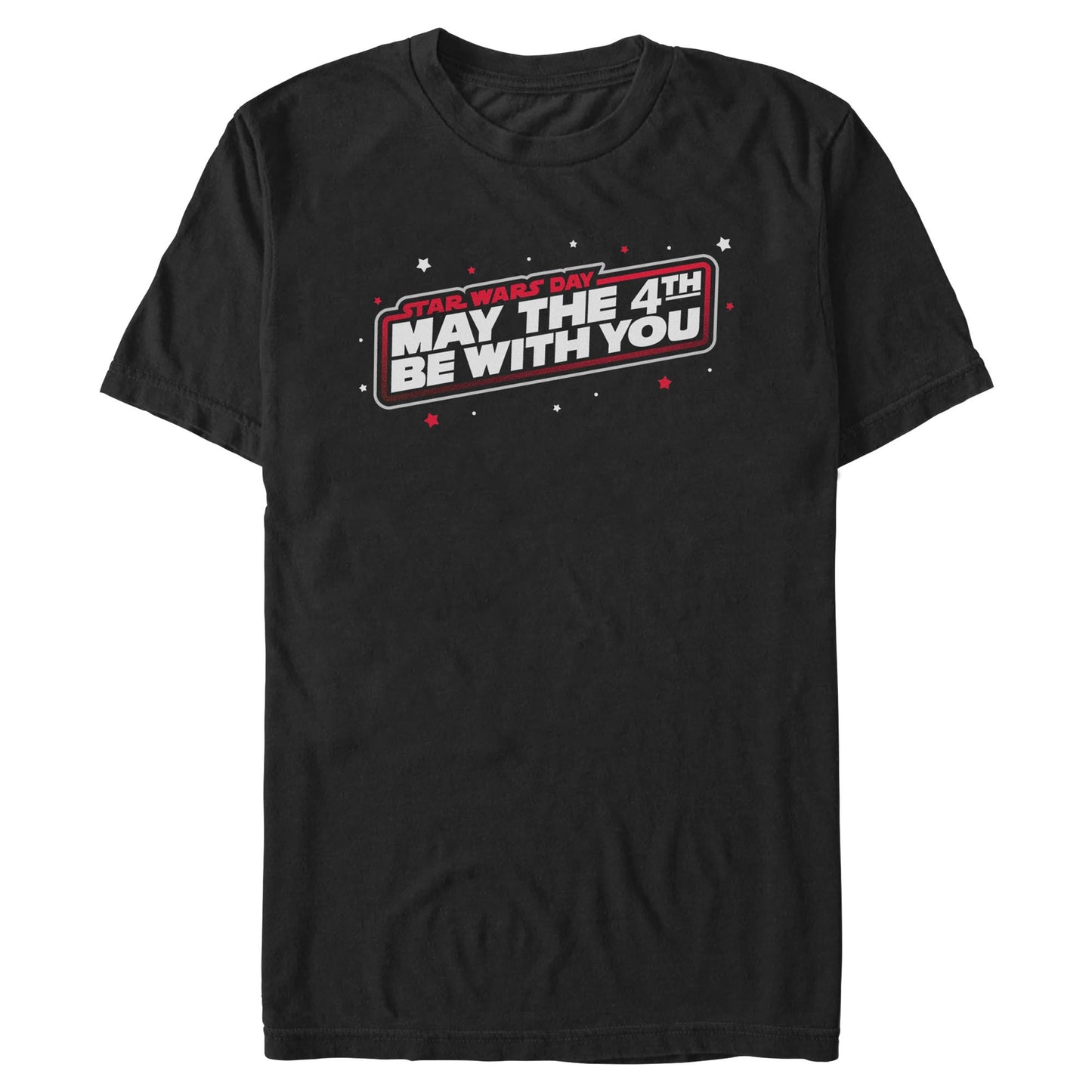 Men's Star Wars May The Fourth Lockup T-Shirt