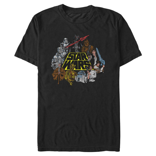Men's Star Wars In Color T-Shirt