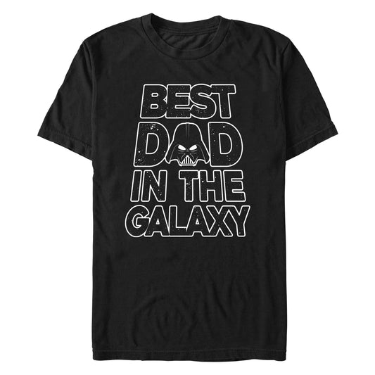 Men's Star Wars Galaxy Dad Text T-Shirt