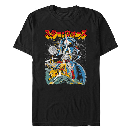 Men's Star Wars Kanji Poster T-Shirt