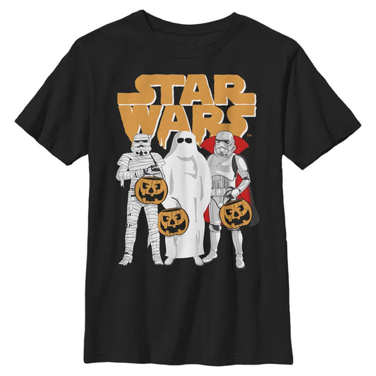 Boy's Star Wars Trick Or Treat T-Shirt