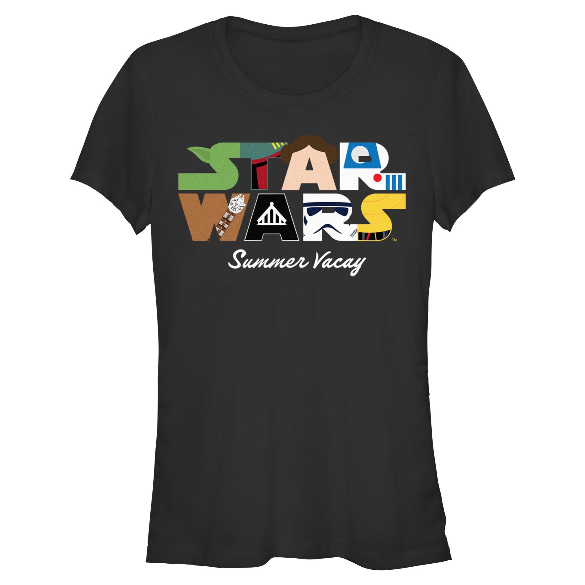 Junior's Star Wars Star Wars Summer Vacay T-Shirt