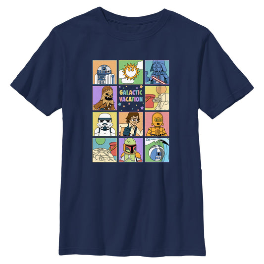 Boy's Star Wars Galactic Vacay T-Shirt