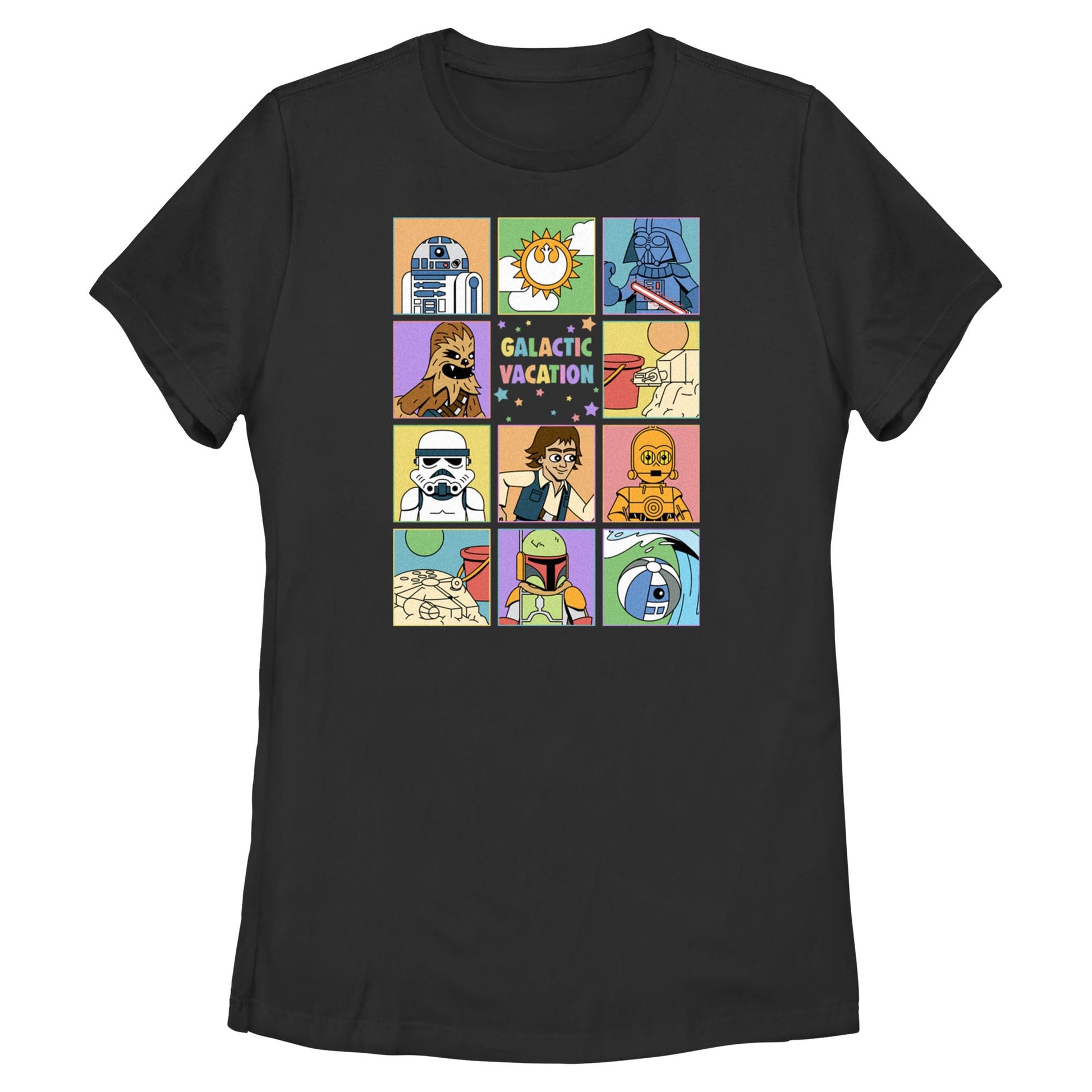Women's Star Wars Galactic Vacay T-Shirt